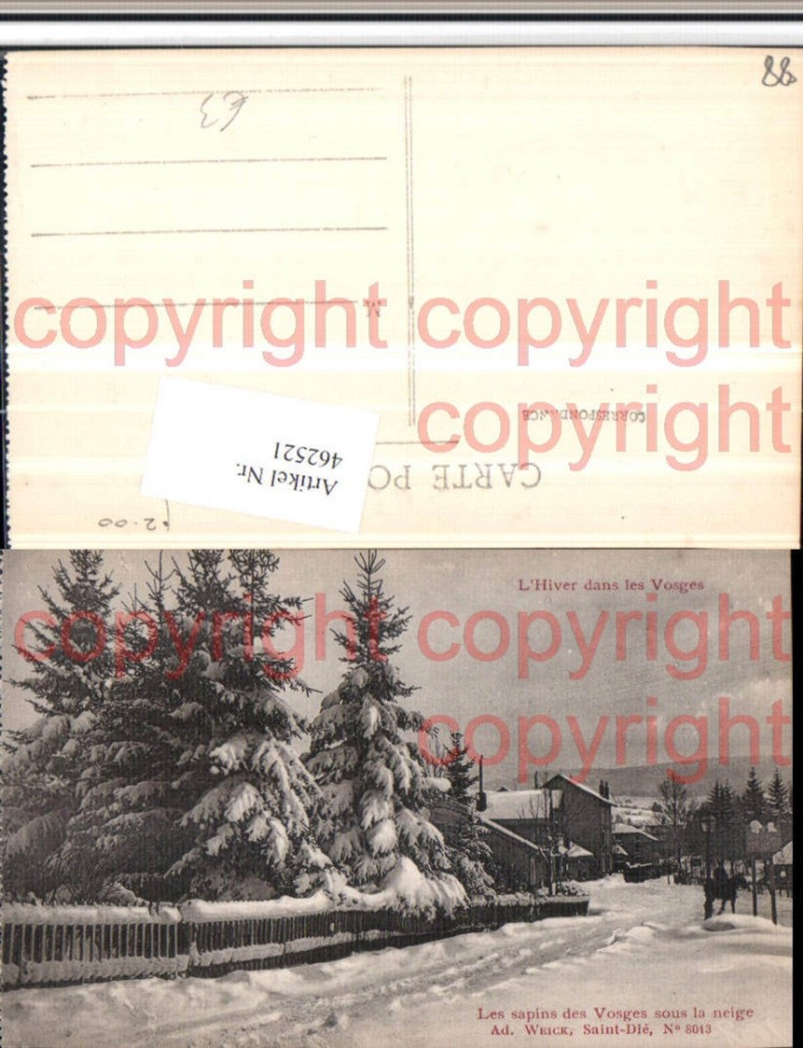462521,Lothringen Vosges L'Hiver dans les Vosges Winterbild