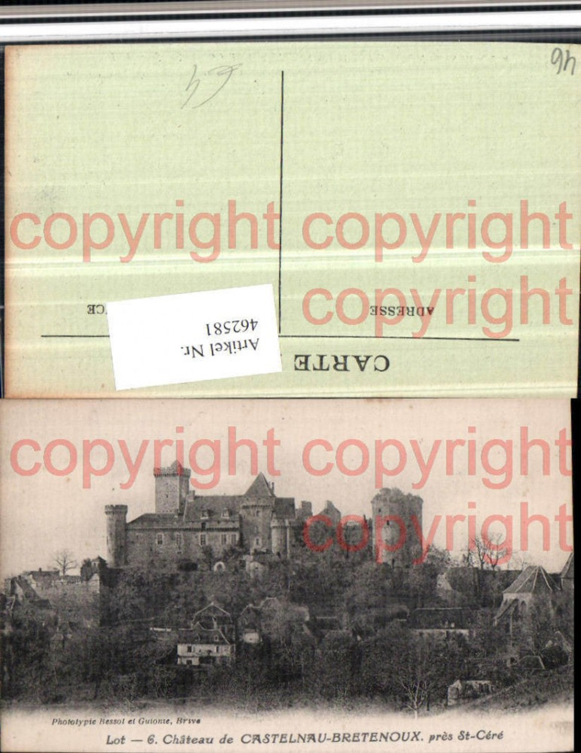 462581,Midi-Pyrenees Lot St-Cere Chateau de Castelnau-Bretenoux Schloss