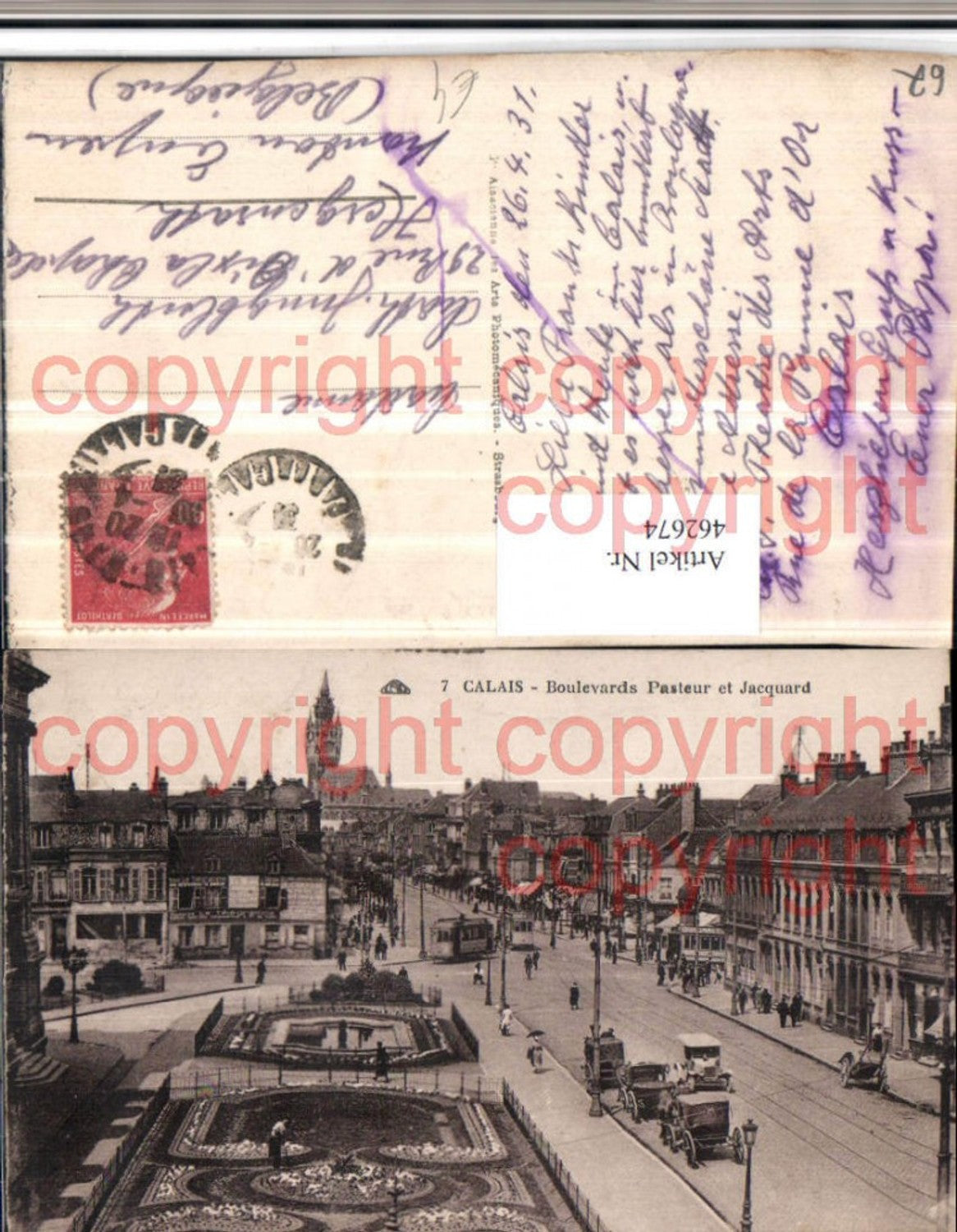 462674,Nord-Pas-de-Calais Pas-de-Calais Calais Boulevard Pasteur et Jacquard