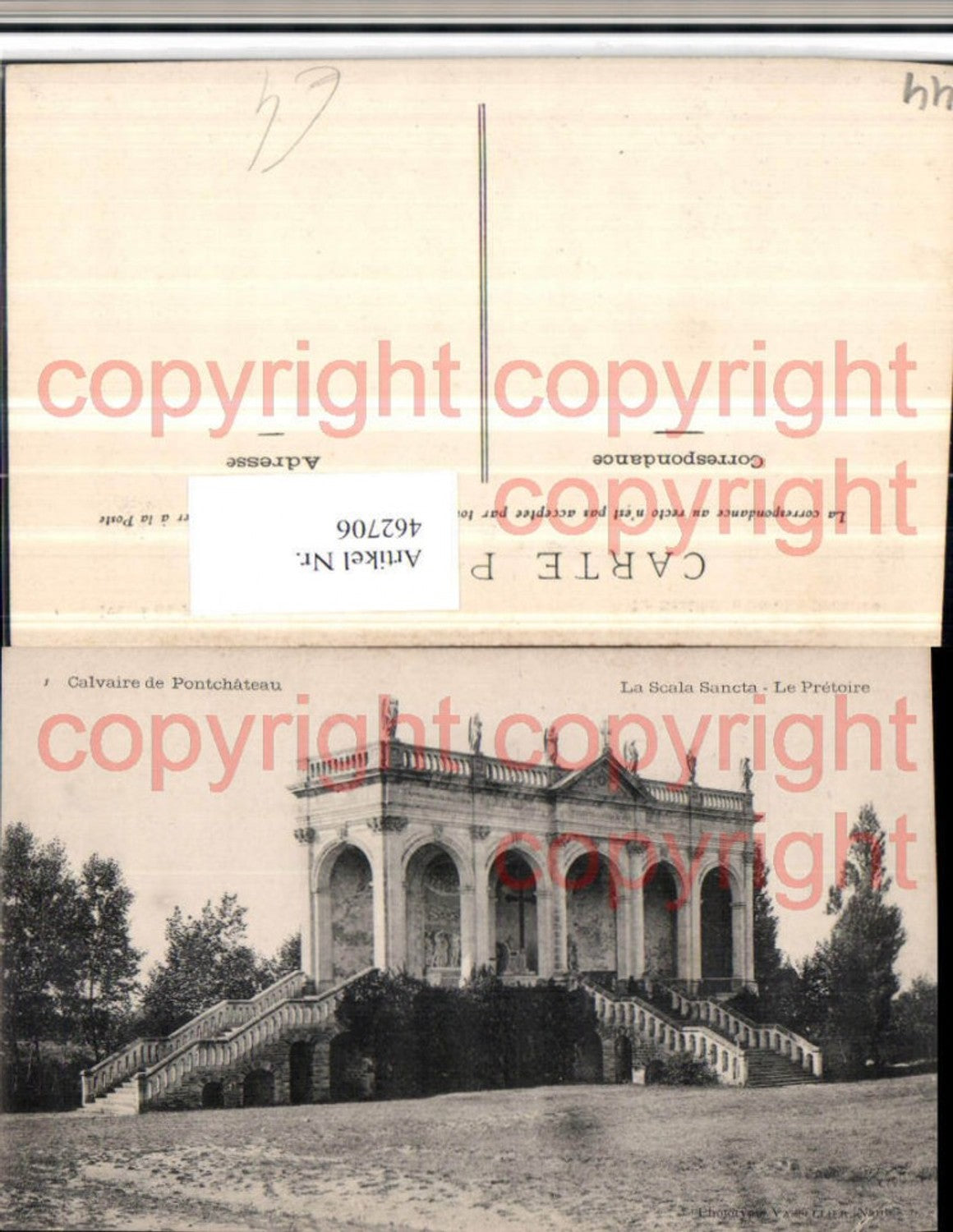 462706,Pays de la Loire Loire-Atlantique Pontchateau Calvaire Scala Sancta Pretoire