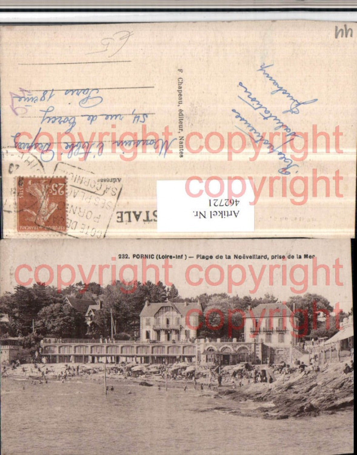 462721,Pays de la Loire Loire-Atlantique Pornic Plage Noevellard Strand