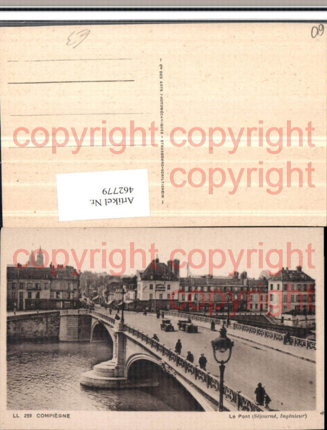 462779,Picardie Oise Compiegne Pont Brücke