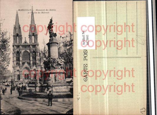 462841,Provence-Alpes-Cote-Azur Bouches-de-Rhone Marseille Monument Mobiles Eglise
