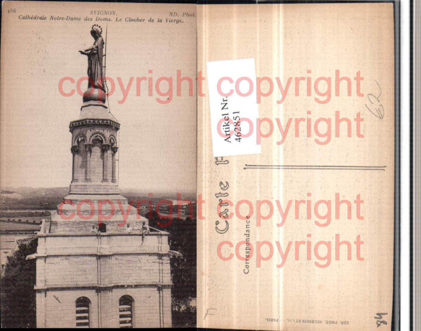 462851,Provence-Alpes-Cote-Azur Vaucluse Avignon Cathedrale Clocher Vierge Statue