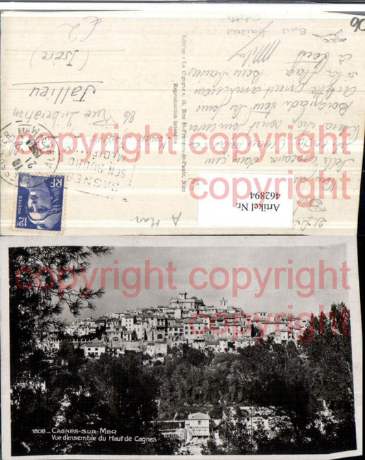 462894,Provence-Alpes-Cote-Azur Alpes-Maritimes Cagnes-sur-Mer Vue ensemble Totale