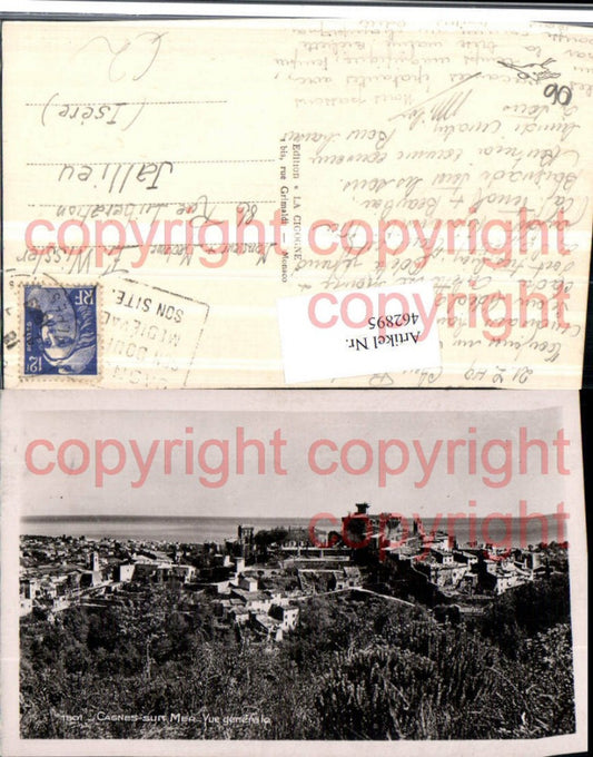 462895,Provence-Alpes-Cote-Azur Alpes-Maritimes Cagnes-sur-Mer Vue generale Totale