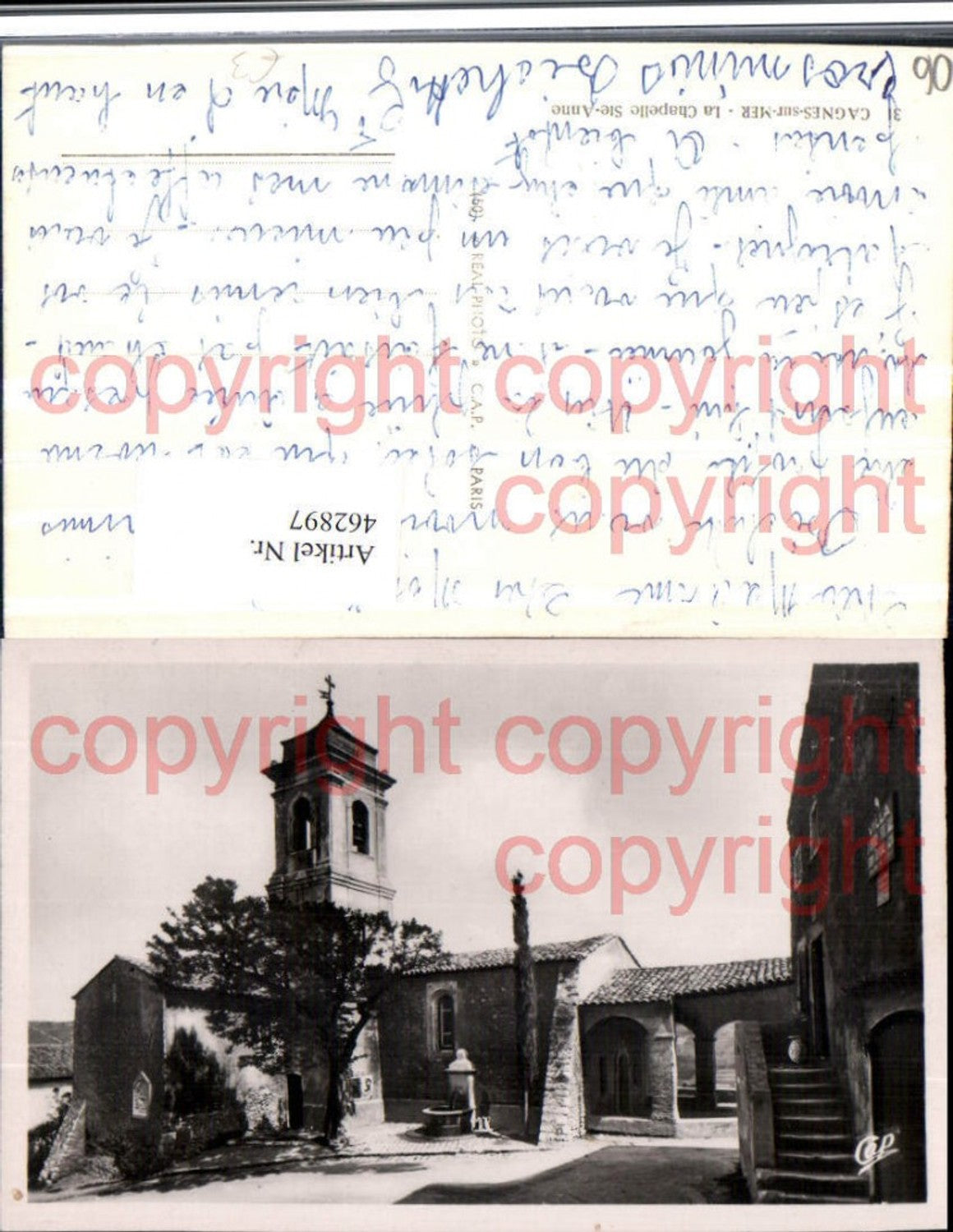 462897,Provence-Alpes-Cote-Azur Alpes-Maritimes Cagnes-sur-Mer Chapelle Ste-Anne Kirche