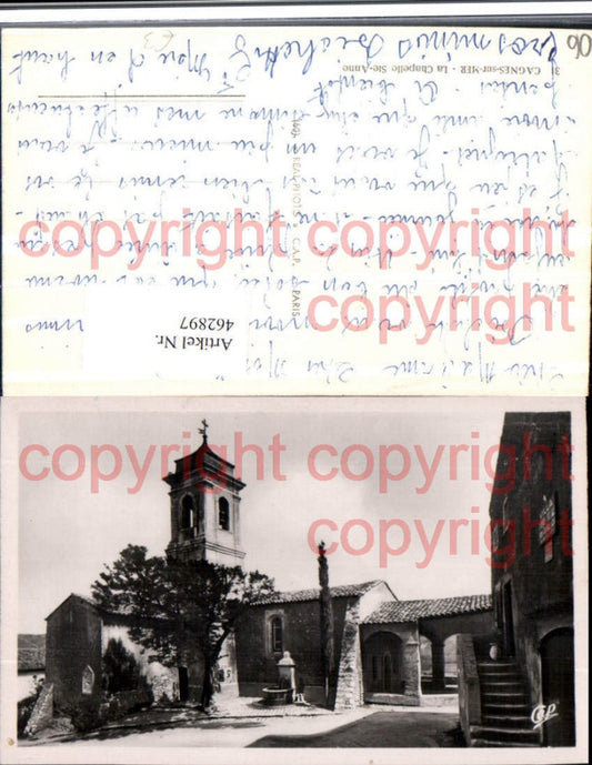 462897,Provence-Alpes-Cote-Azur Alpes-Maritimes Cagnes-sur-Mer Chapelle Ste-Anne Kirche