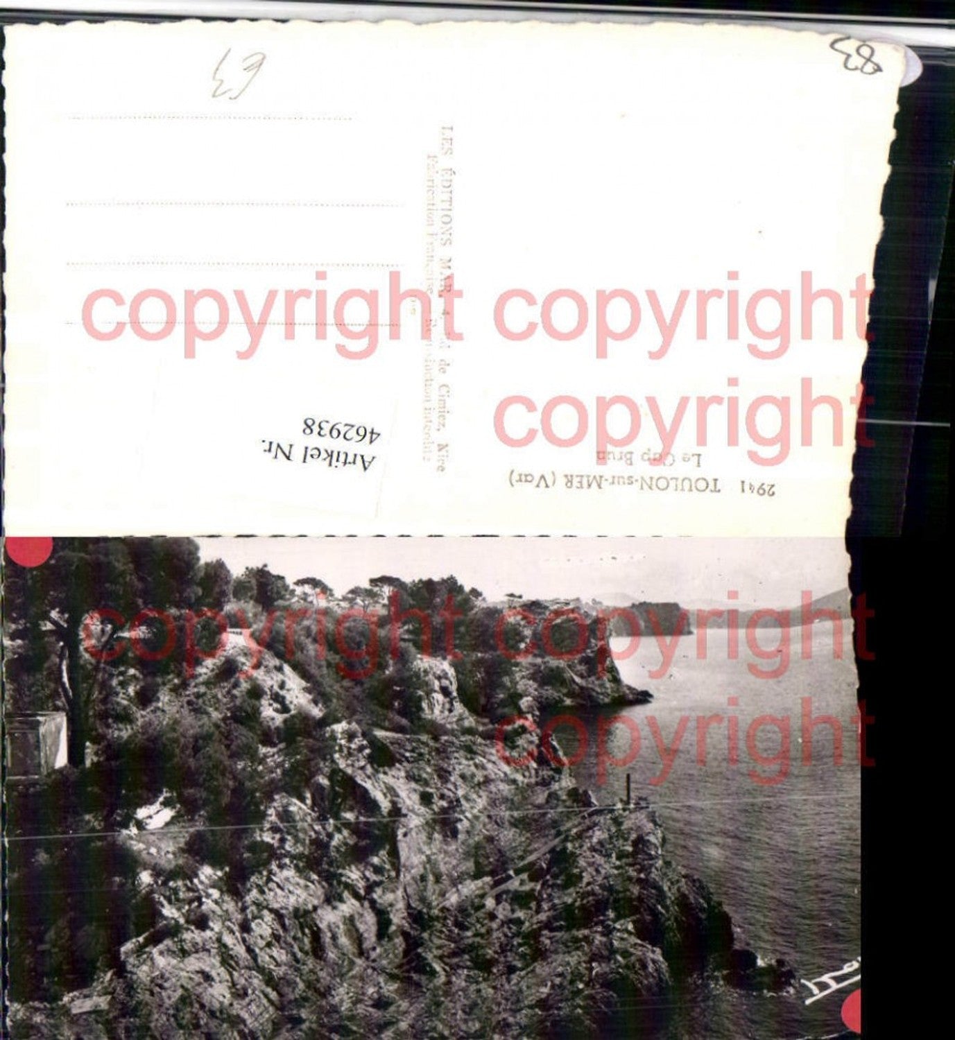 462938,Provence-Alpes-Cote-Azur Var Toulon-sur-Mer Cap Brun Küste