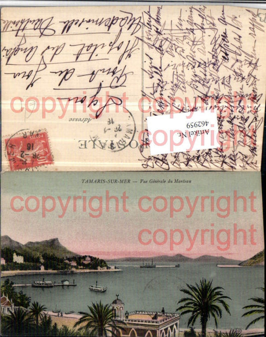 462959,Provence-Alpes-Cote-Azur Var Tamaris-sur-Mer Vue Generale du Manteau Strand