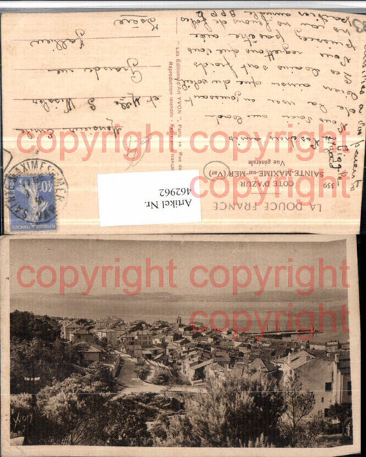 462962,Provence-Alpes-Cote-Azur Var Sainte-Maxime-sur-Mer Vue generale Totale