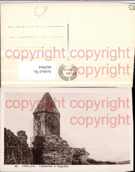 462964,Provence-Alpes-Cote-Azur Var Frejus Lanterne Auguste Turm