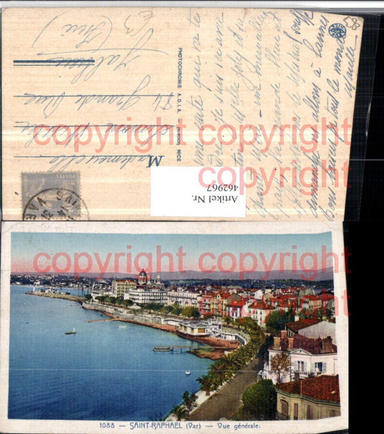 462967,Provence-Alpes-Cote-Azur Var Saint-Raphael Vue generale Teilansicht