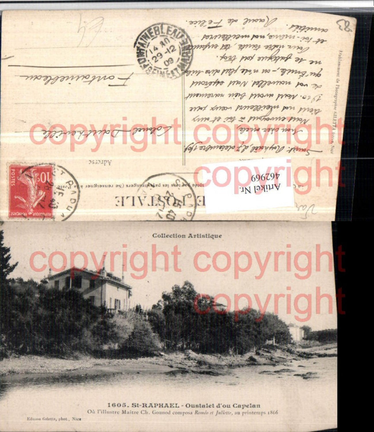 462969,Provence-Alpes-Cote-Azur Var St-Raphael Oustalet Capelan Haus Küste