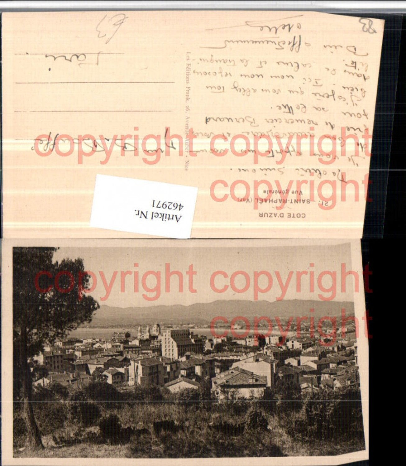 462971,Provence-Alpes-Cote-Azur Var Saint-Raphael Vue generale Totale