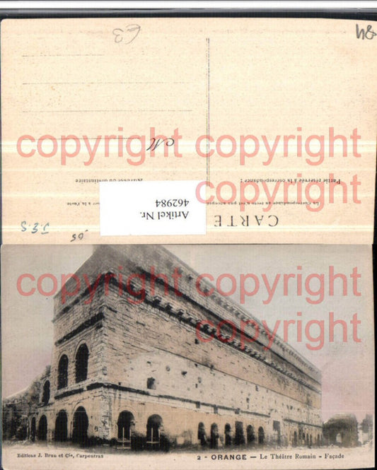 462984,Provence-Alpes-Cote-Azur Vaucluse Orange Theatre Romain Gebäude