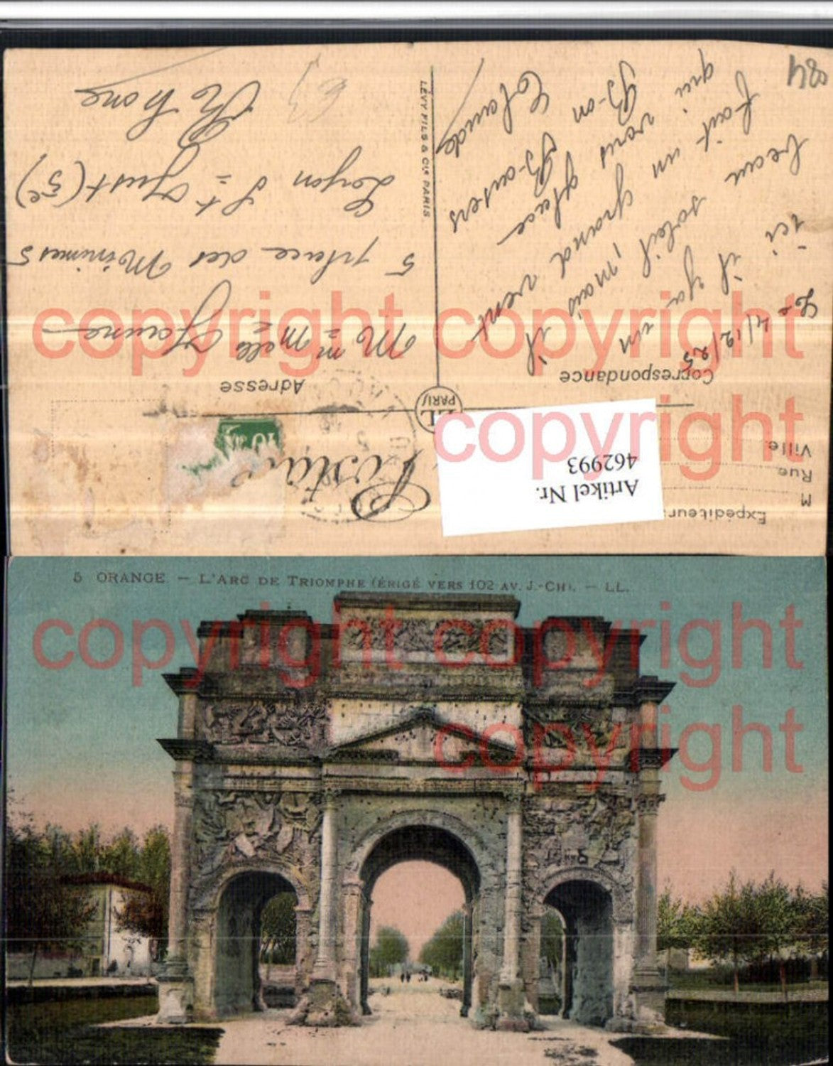 462993,Provence-Alpes-Cote-Azur Vaucluse Orange Arc de Triomphe Triumphbogen