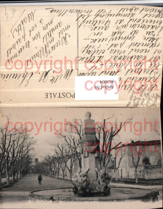 463004,Provence-Alpes-Cote-Azur Vaucluse Pertuis Cours Republique Monument Morel