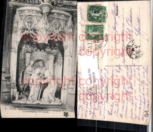 463010,Rhone-Alpes Ain Bourg Eglise Brou Detail Retable de la Chapelle de la Vierge