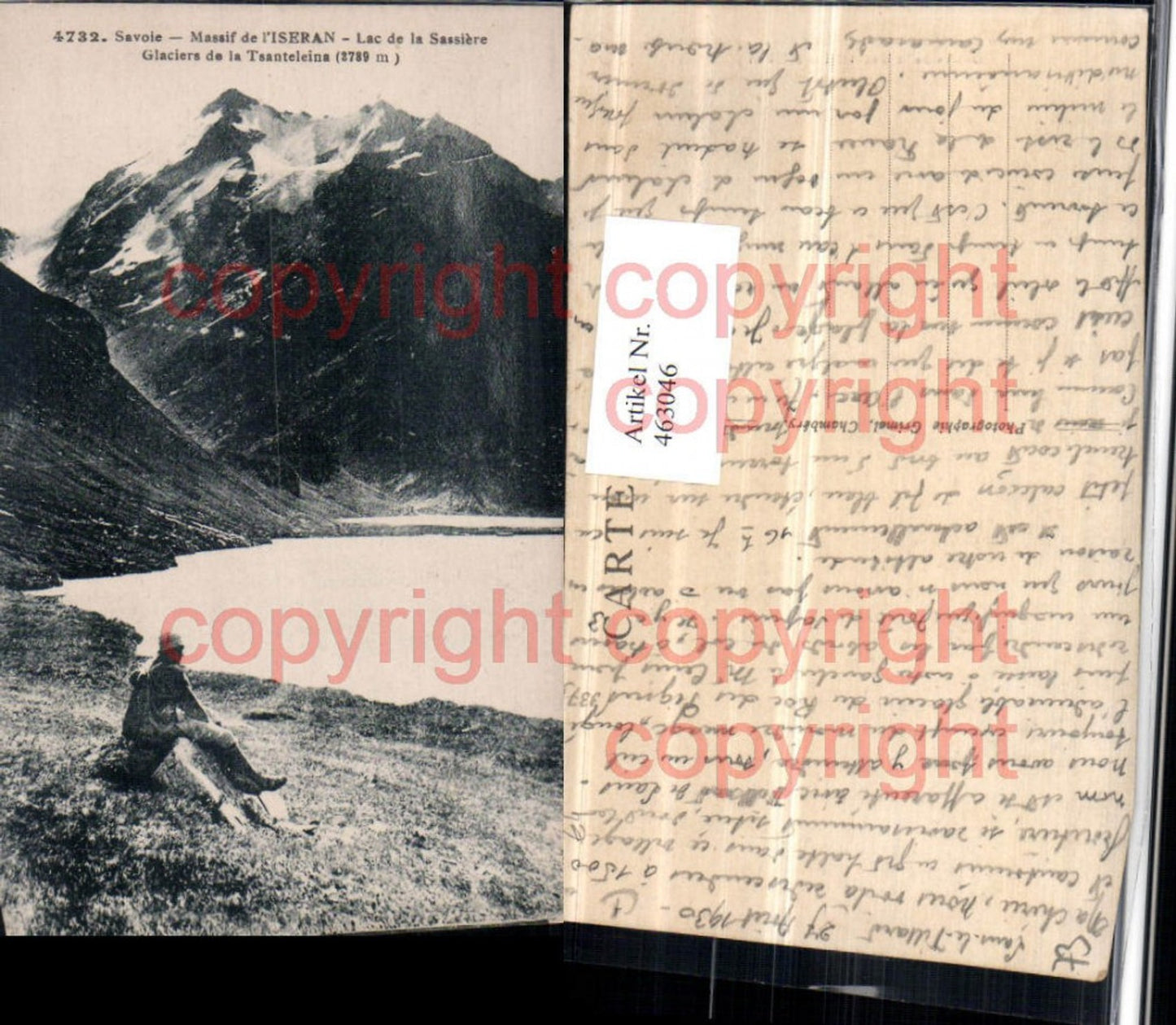 463046,Rhone-Alpes Savoie Iseran Lac Sassiere Glaciers Tsanteleina Bergkulisse