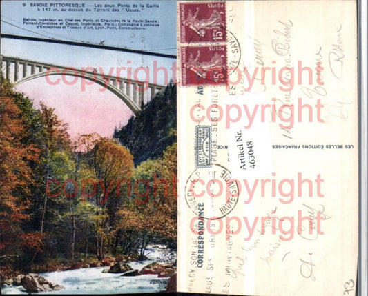 463048,Rhone-Alpes Savoie Ponts de la Caille Brücken