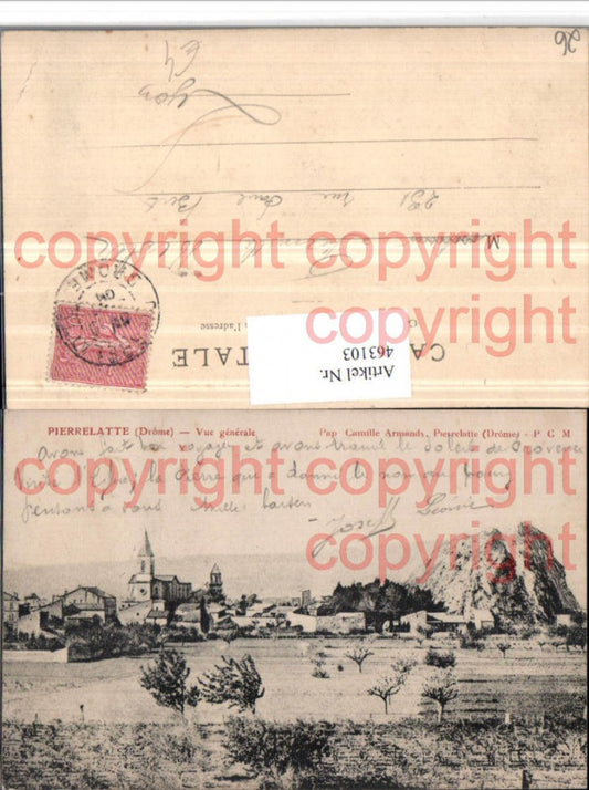 463103,Rhone-Alpes Drome Pierrelatte Vue generale Totale