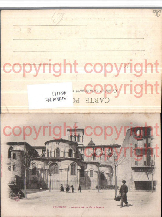463111,Rhone-Alpes Drome Valence Cathedrale Kirche