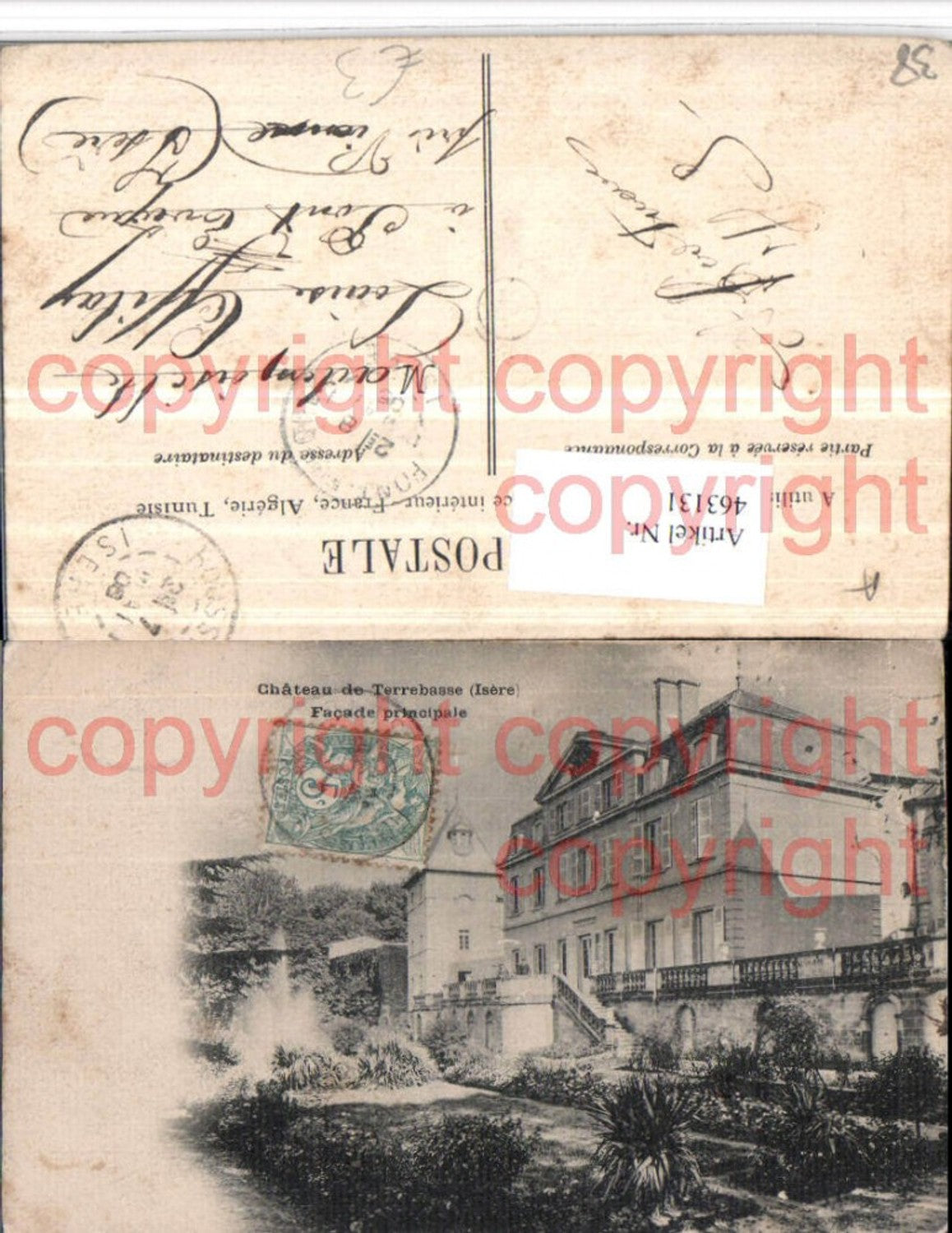 463131,Rhone-Alpes Isere Chateau de Terrebasse Schloss