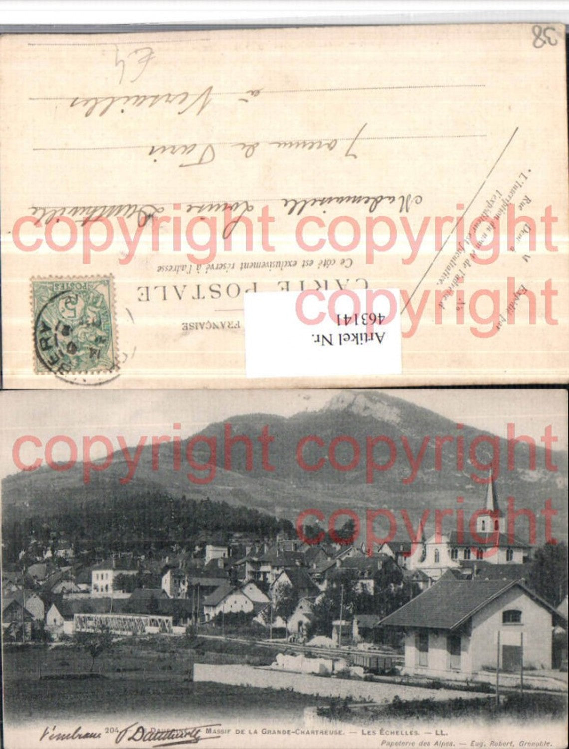 463141,Rhone-Alpes Isere Massif de la Grande Chartreuse Les Echeles Totale