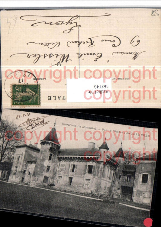 463143,Rhone-Alpes Isere Morestel Chateau Chanisieu Schloss