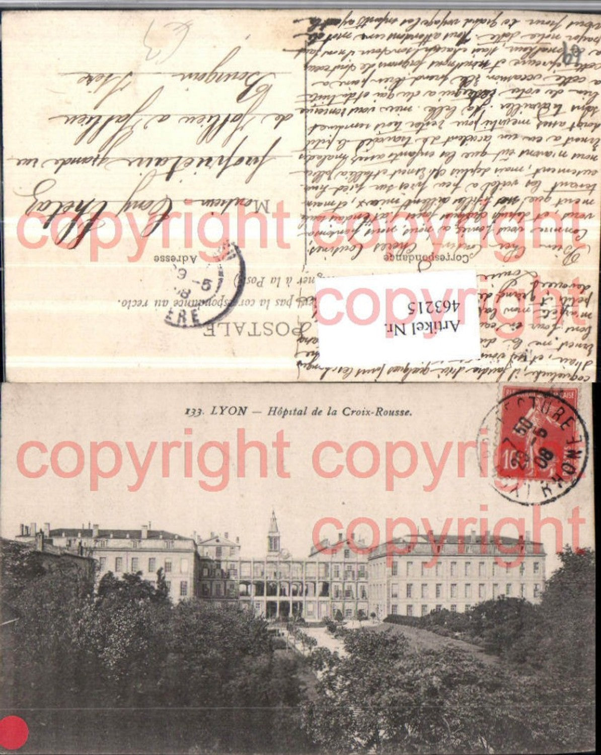 463215,Rhone-Alpes Rhone Lyon Hopital de la Croix-Rousse Hospital