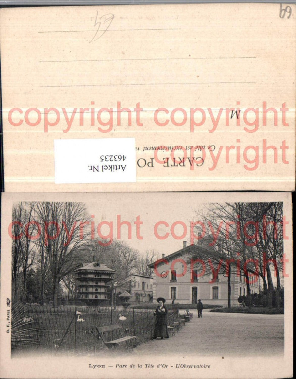 463235,Rhone-Alpes Rhone Lyon Parc de la Tete d'Or Observatoire Observatorium