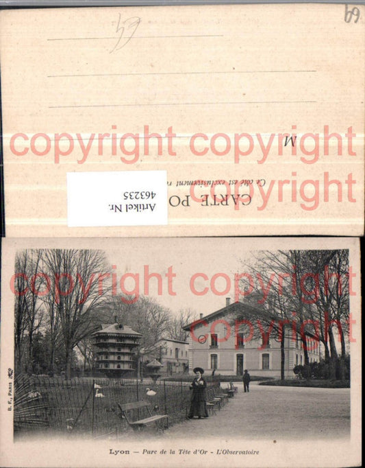 463235,Rhone-Alpes Rhone Lyon Parc de la Tete d'Or Observatoire Observatorium