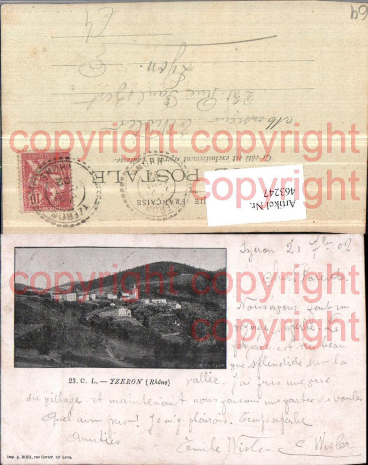 463247,Rhone-Alpes Rhone Yzeron Totale