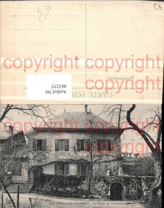 463255,Rhone-Alpes Savoie Chambery Maison Charmettes Haus