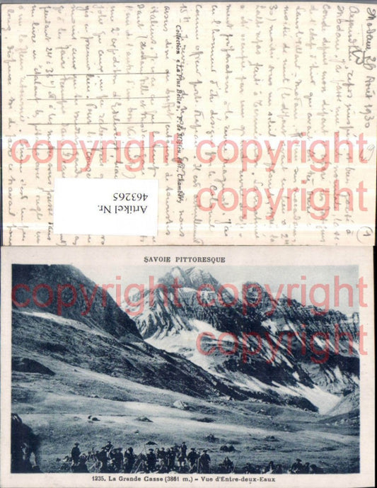 463265,Rhone-Alpes Savoie Grande Casse Entre-deux-Eaux Bergkulisse