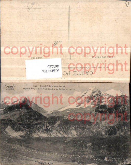 463283,Rhone-Alpes Savoie Grand Col Mont Pourri Aiguille Rouge Bergkulisse