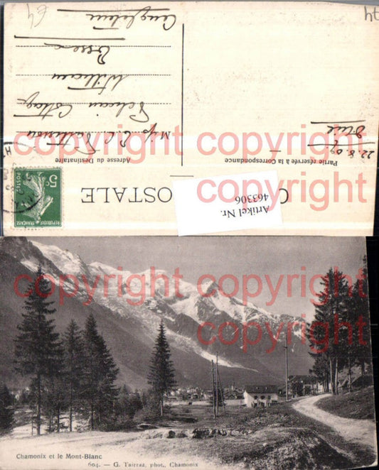 463306,Rhone-Alpes Haute-Savoie Chamonix et le Mont-Blanc Bergkulisse