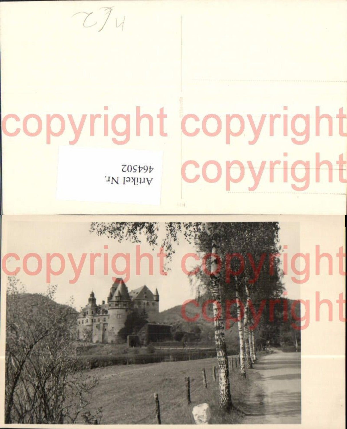 464502,Foto Ak Schloss Burg