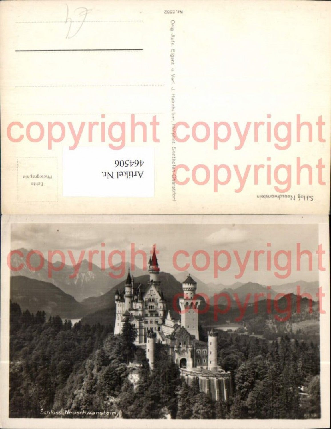464506,Foto Ak Schloss Neuschwanstein
