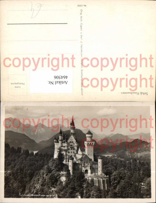 464506,Foto Ak Schloss Neuschwanstein