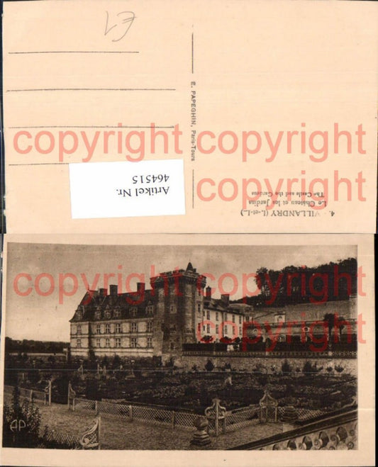 464515,Schloss Villandry Le Chateau et les Jardins