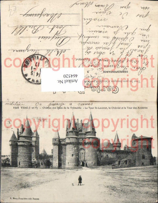 464520,Schloss Vitre Chateau des Ducs de la Tremoille La Tour St Laurent