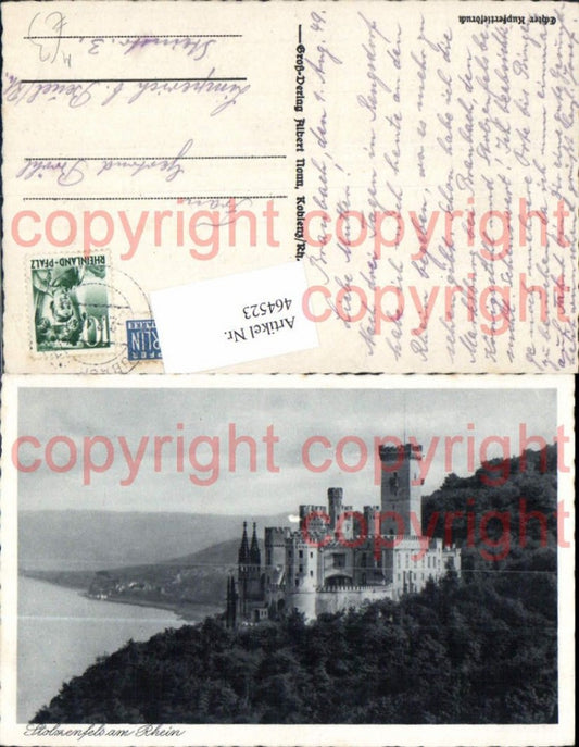 464523,Schloss Burg Stolzenfels a. Rhein