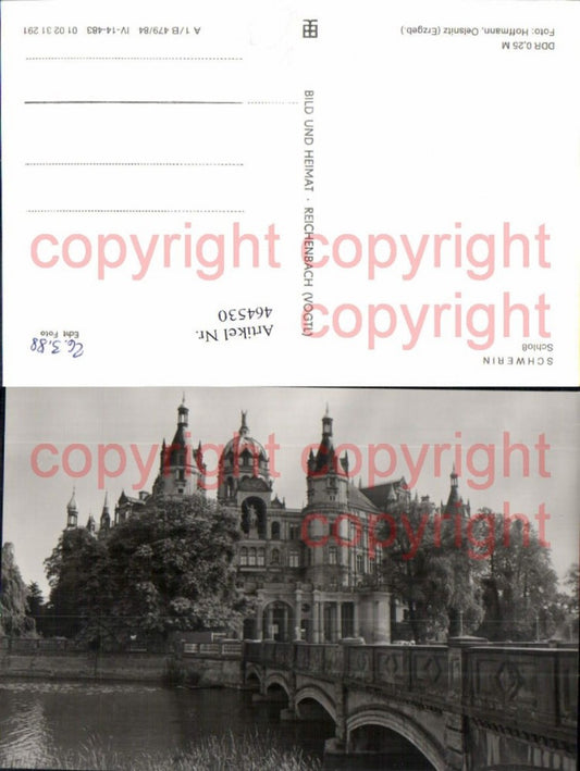 464530,Schloss Schwerin pub VEB