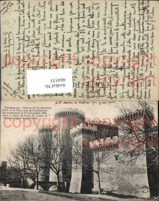 464533,Schloss Tarascon Chateau dit du Roi Rene