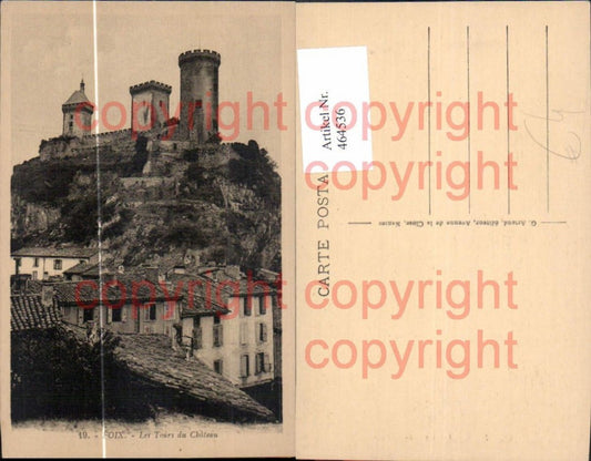 464536,Schloss Foix Les Tours du Chateau