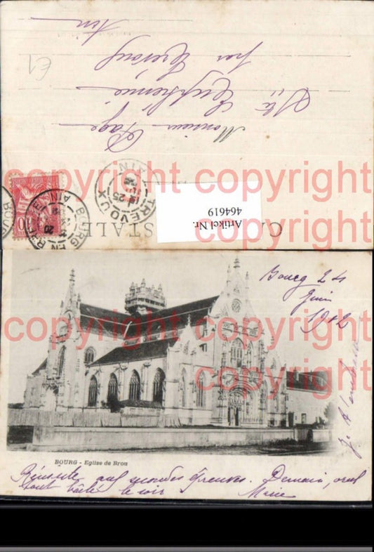 464619,Kirche Bourg Eglise de Brou