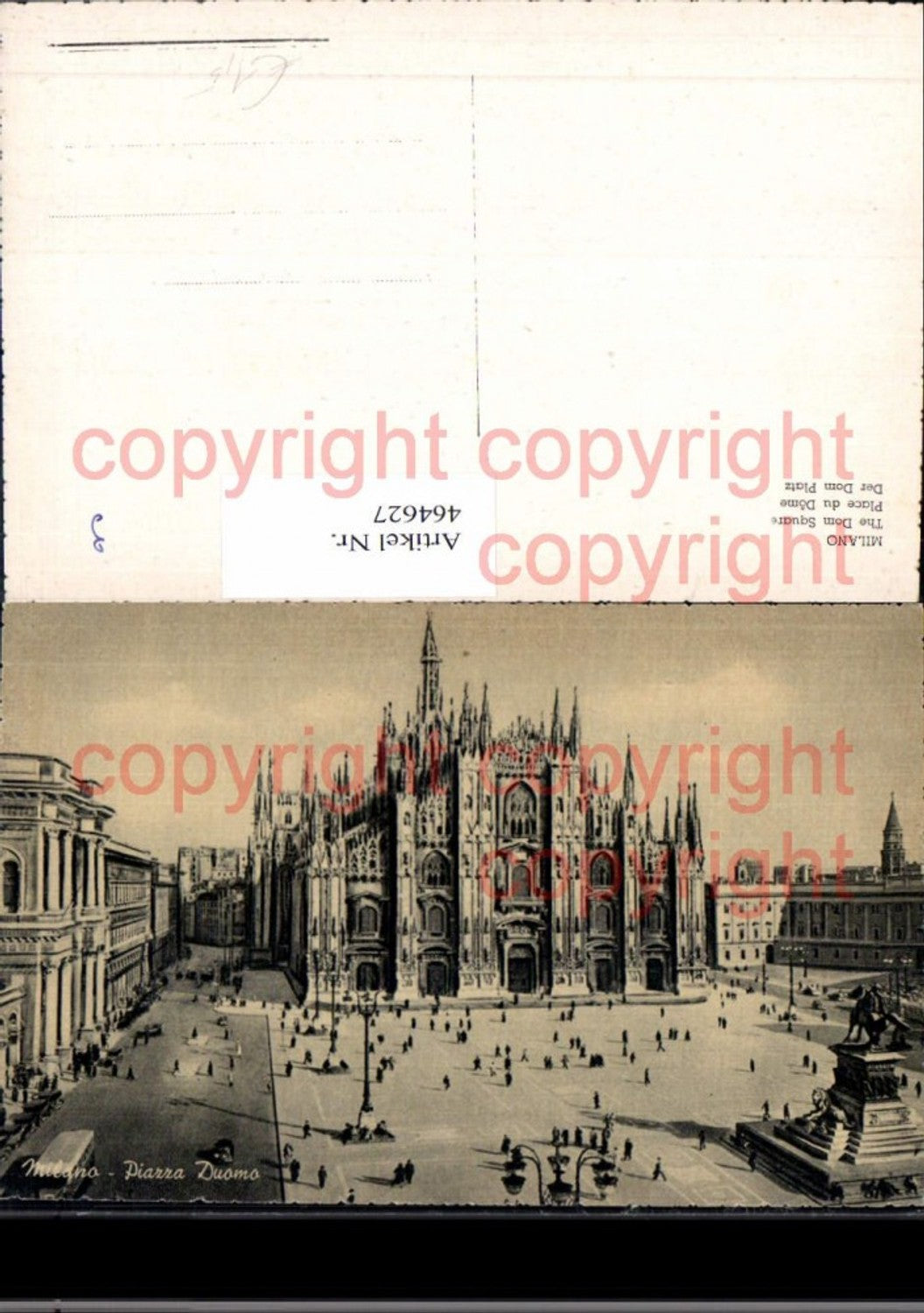 464627,Kirche Milano Mailand The Dom Square