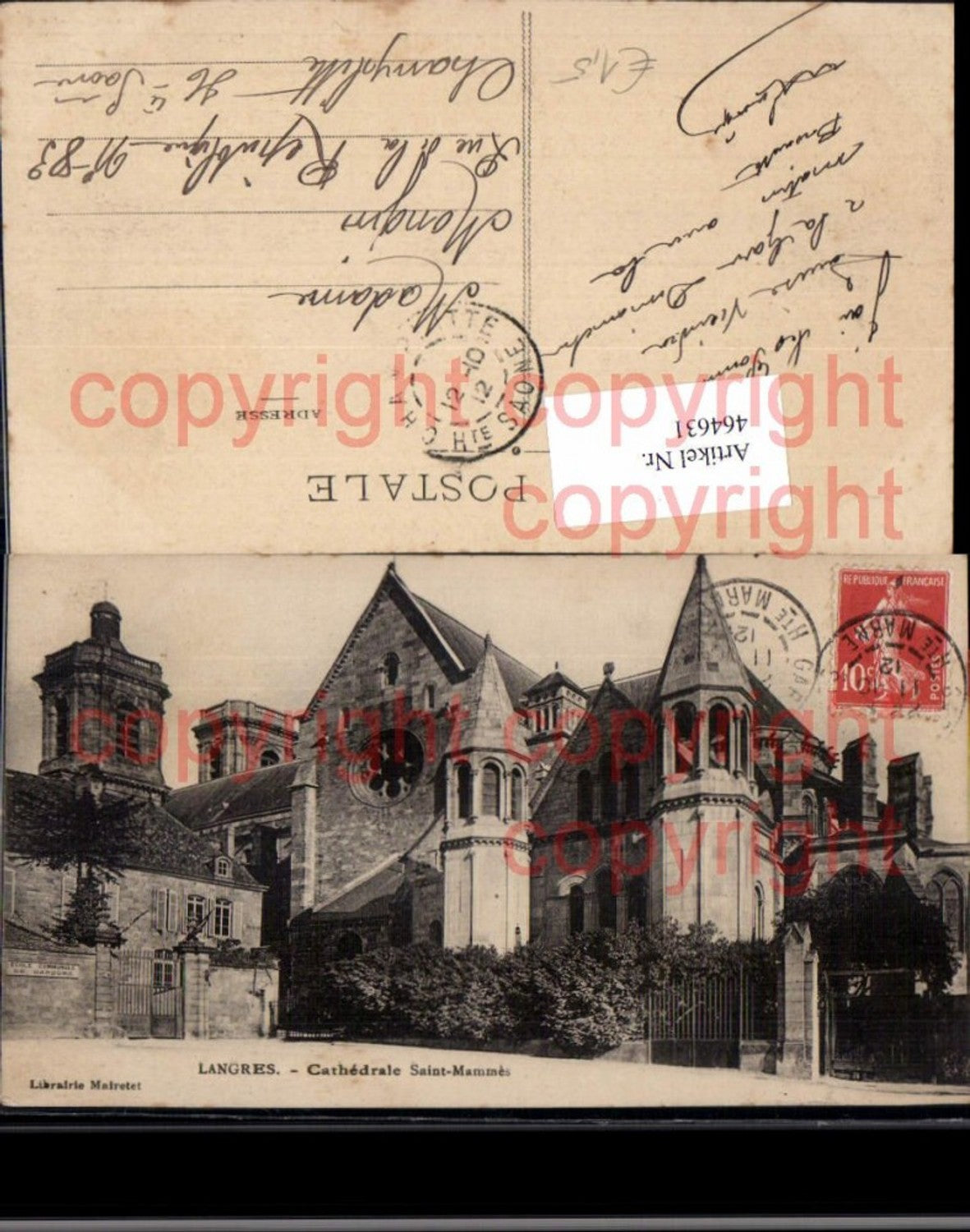 464631,Kirche Langres Cathedrale Saint-Mammes